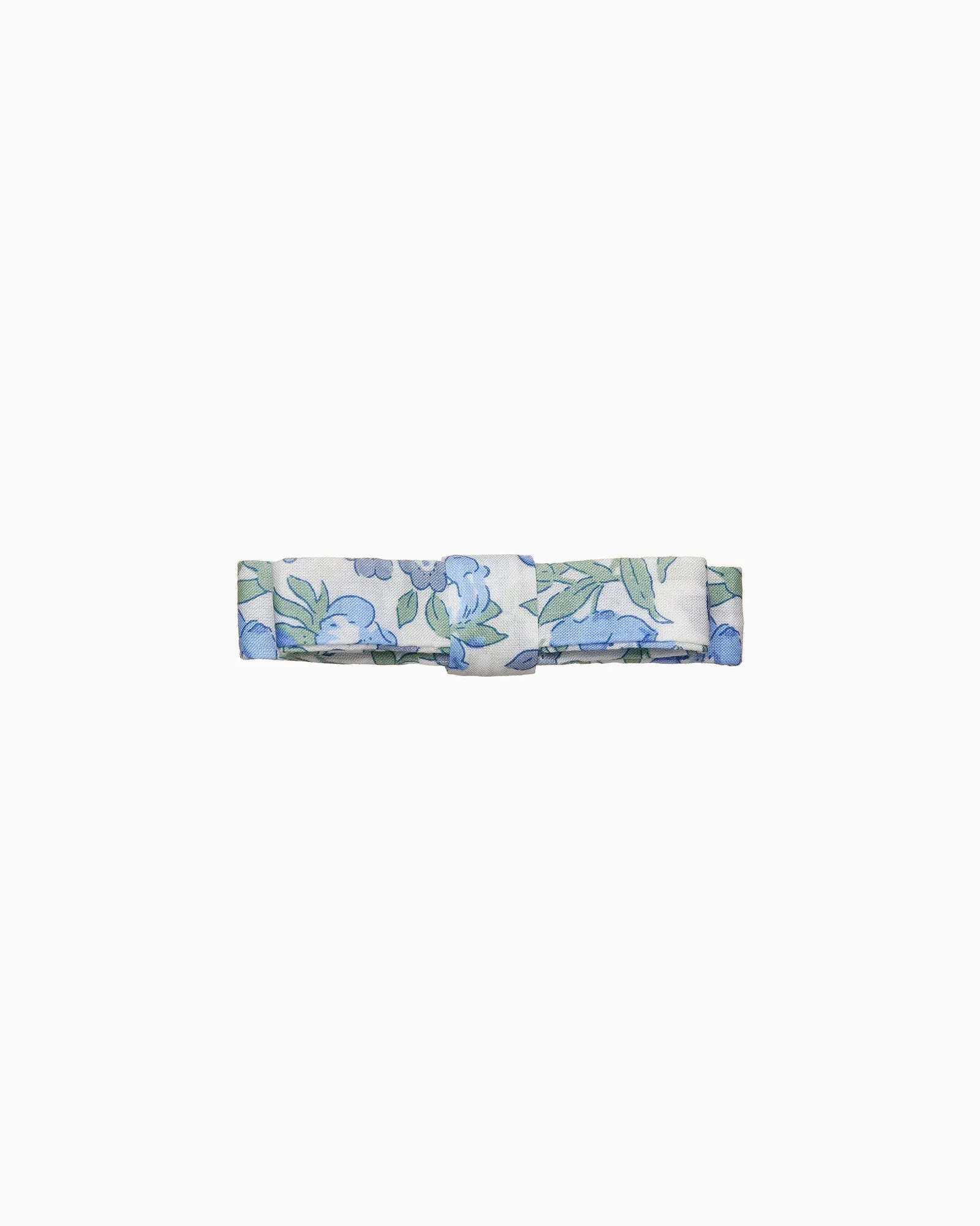 Small Bow Hair Clip in Bluebell